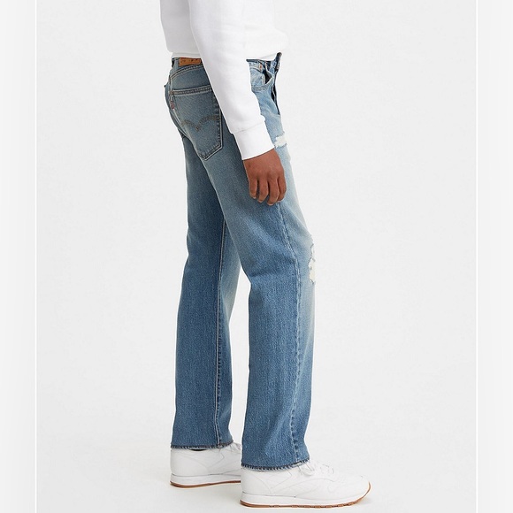 501 93 STRAIGHT FIT MEN'S JEANS/PATCH - Picture 2 of 9